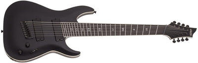 Schecter C-8 MS SLS Elite Evil Twin 8-String Electric Guitar (Satin Black)