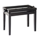 K&M K&M 13701 Black Wooden Piano Bench