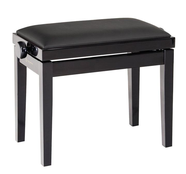 K&M K&M 13701 Black Wooden Piano Bench