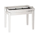 K&M K&M 13711 White Piano Bench