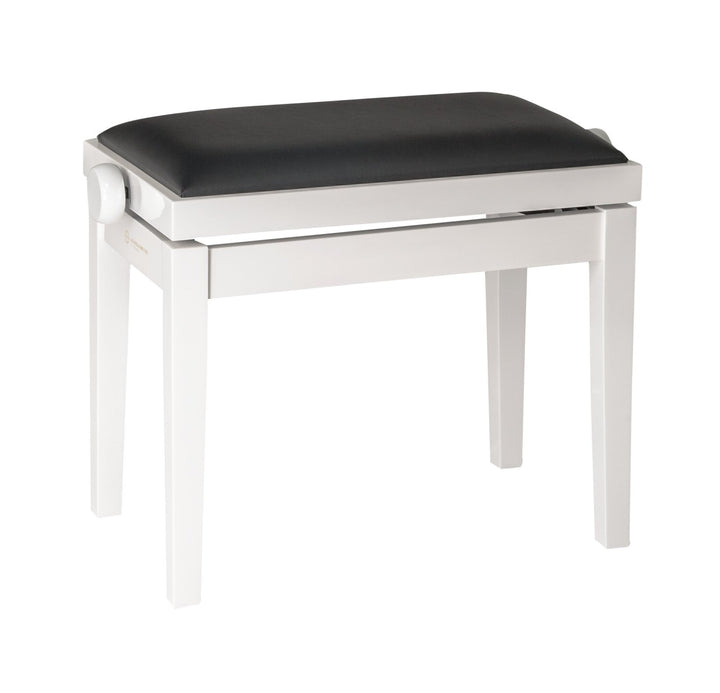 K&M K&M 13711 White Piano Bench