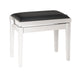 K&M K&M 13711 White Piano Bench