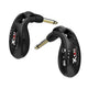 Xvive XVIVE-U2/BLACK Guitar Wireless System with 1/4" transmitter and 1/4" receiver - DJ Accessories