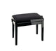 K&M K&M 13800 Black Piano Bench Cushion