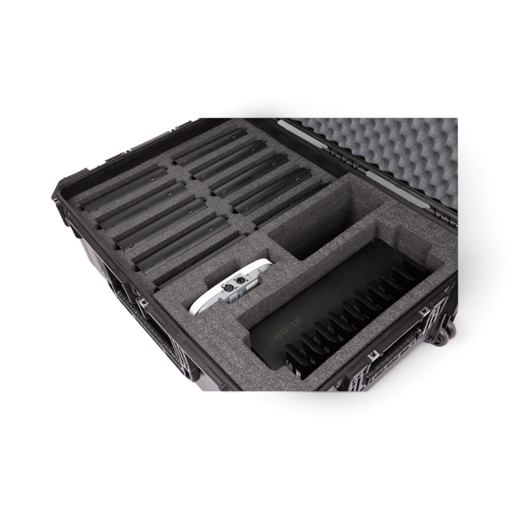 SKB SKB 3i-342412MXC iSeries 3424-12 Shure Microflex Wireless System Case (Black, Pre-Cut Foam) - Microphone Cases