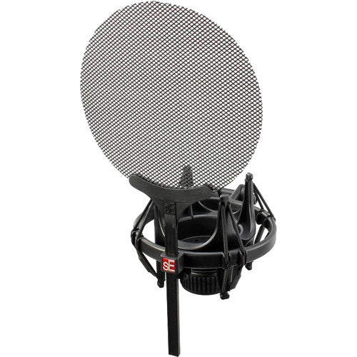 SE Electronics ISOPACK Shockmount and Pop Filter for X1 Series and SE2200 – front view