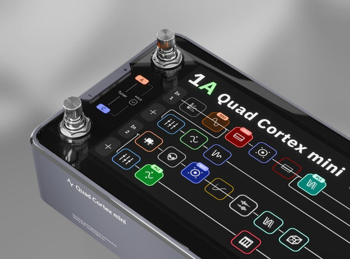 Neural DSP Quad Cortex mini Amp Modeler and Multi-Effects Processor