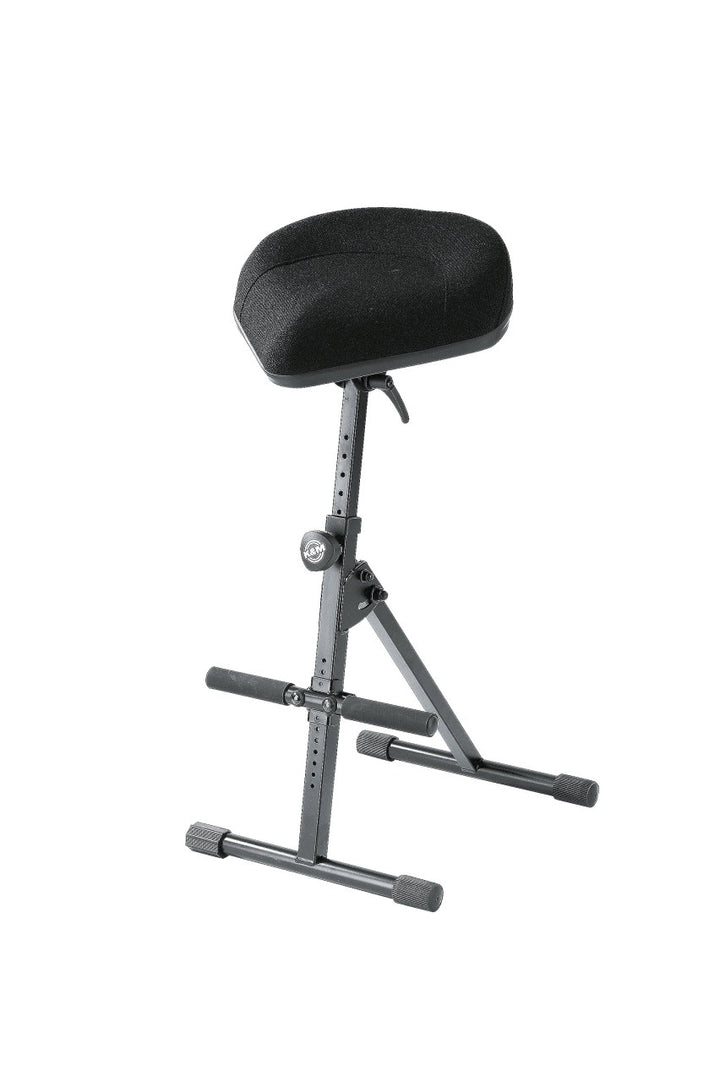 K&M K&M 14046 Black Pneumatic Spring Stool
