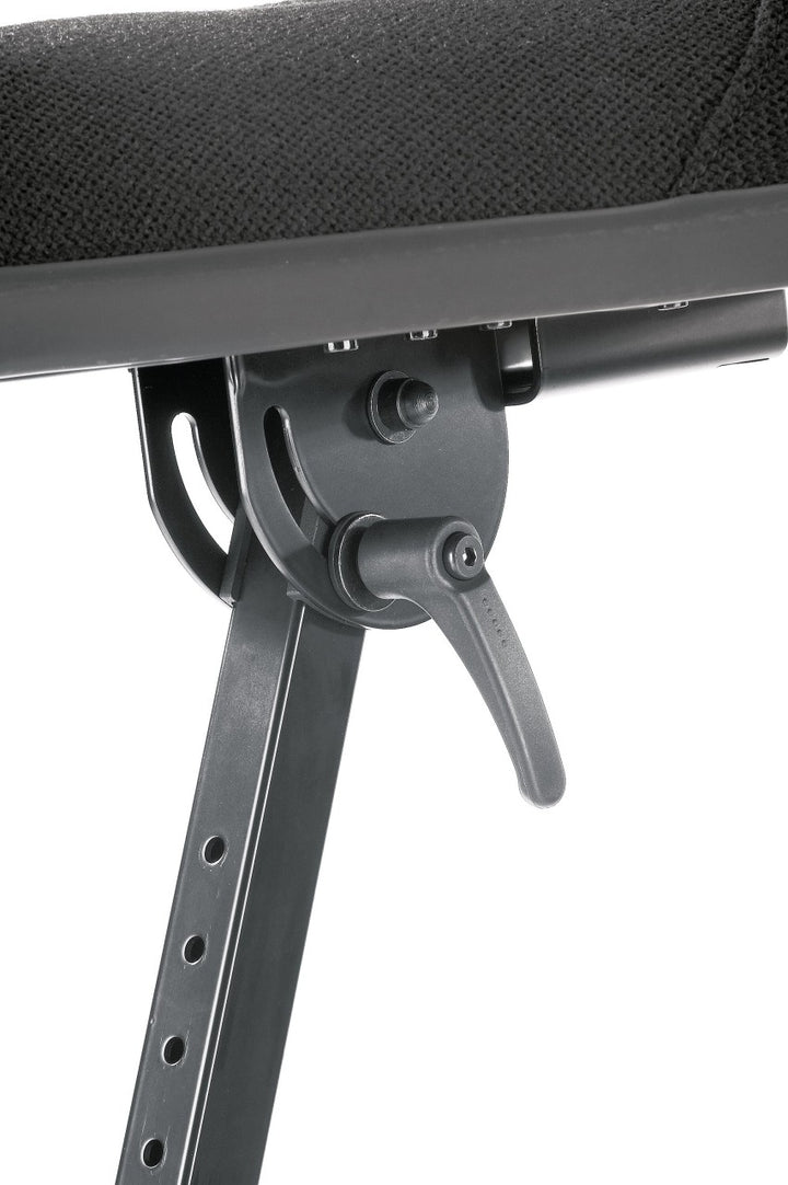 K&M K&M 14046 Black Pneumatic Spring Stool