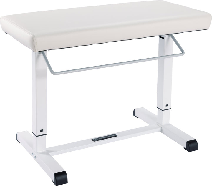 K&M K&M 14080 White Piano Bench