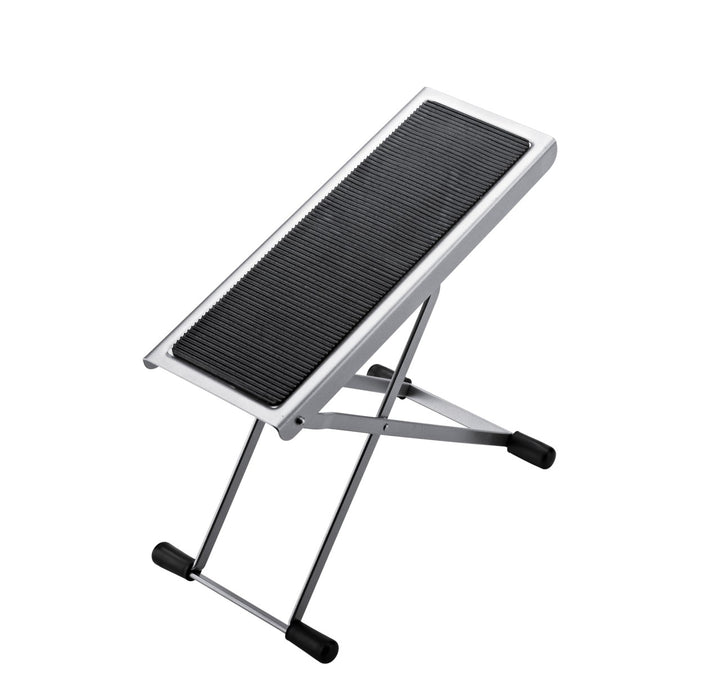 K&M K&M 14670 Nickel Guitar Footrest