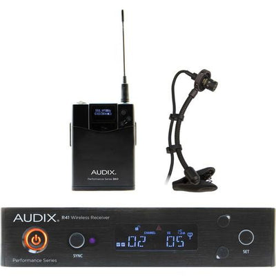 Audix AP41SAXA Single-Channel Wirless Clip-On Condenser Microphone