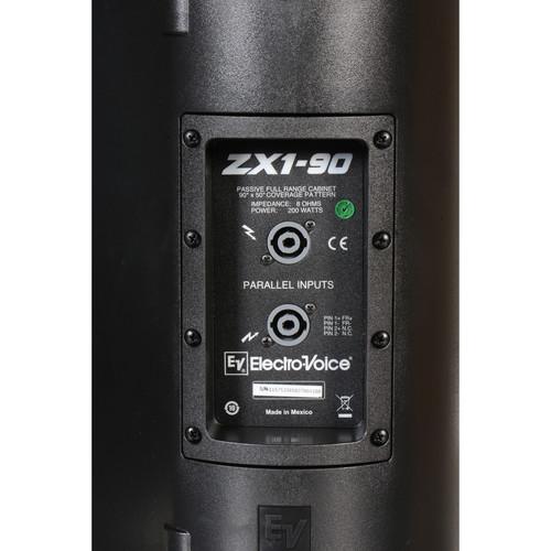 Electro-Voice Electro-Voice ZX1-90 8in 2-Way Loudspeaker - 200WWeatherized - Black
