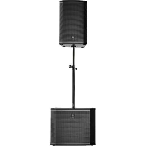 Electro-Voice ASP-58 Adjustable Speaker Pole + M20 for EKX/ETX - H:57.5in - 100lb – three-quarter left