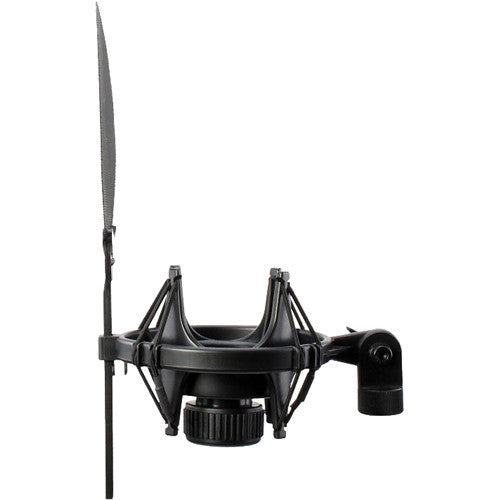SE Electronics ISOPACK Shockmount and Pop Filter for X1 Series and SE2200 – three-quarter left view
