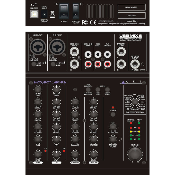 ART USB Mix6