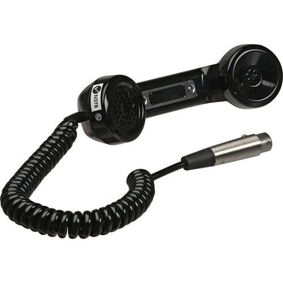 RTS HS-6A Telephone-Style PTT Handset with Metal Bracket (A4F, Black)