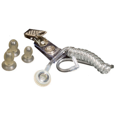 RTS ET-4 Coiled Acoustic Eartube with Clip for S/M/L Earcones