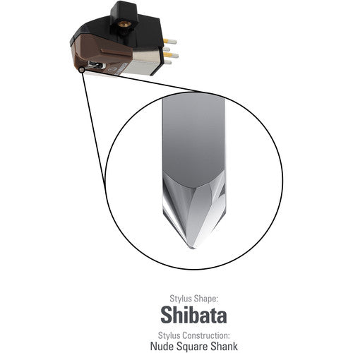 Audio-Technica AT-VM95SH Dual Moving Magnet Cartridge - Brown