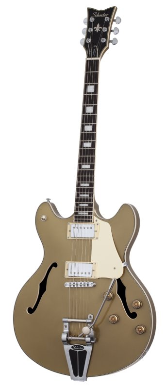 Schecter Corsair Electric Guitar (Gold Top)
