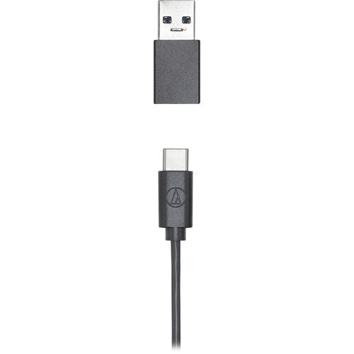 Audio-Technica ATR2x-USB 3.5mm To USB 2.0 Type-C Audio Adaptor