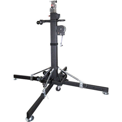 Global Truss ST-180 18ft Crank Stand with Outriggers - 440lb Rated