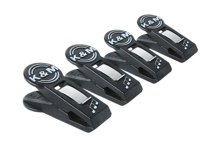 K&M K&M 16060 Black Music Clips
