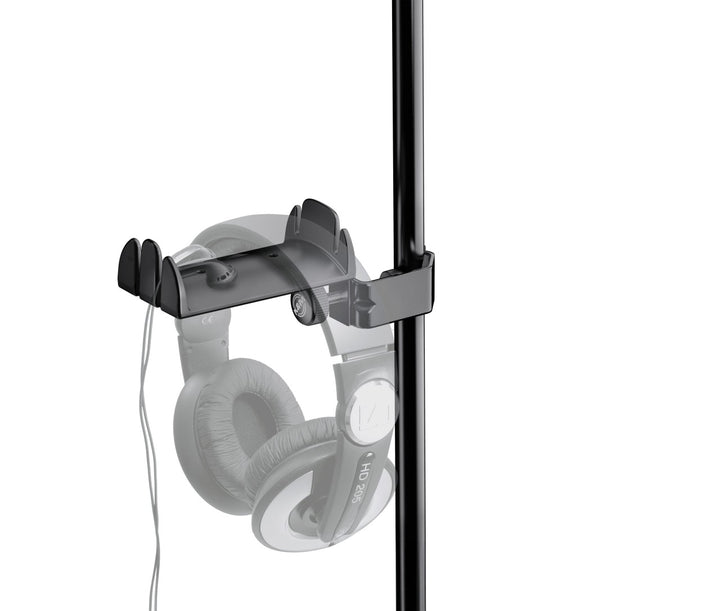 K&M K&M 16080 Black Headphone Holder