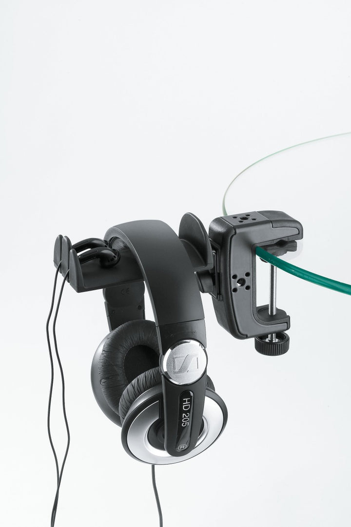 K&M K&M 16085 Black Headphone Holder