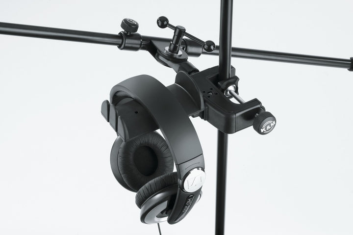K&M K&M 16085 Black Headphone Holder
