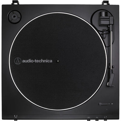 Audio-Technica AT-LP60XBT-USB-BK Fully Automatic Two-Speed Stereo Turntable With Bluetooth & USB (Black) (Open Box, Brand New)