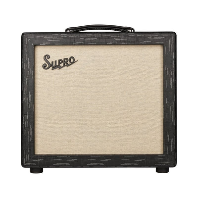 Supro Amulet 1x10 15W Tube Combo Amp (Black Scandia)