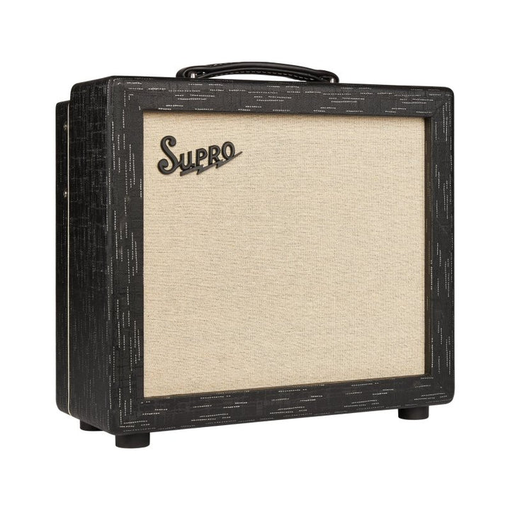 Supro Amulet 1x10 15W Tube Combo Amp (Black Scandia)