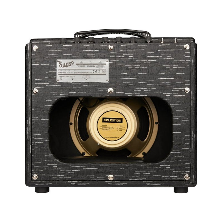 Supro Amulet 1x10 15W Tube Combo Amp (Black Scandia)