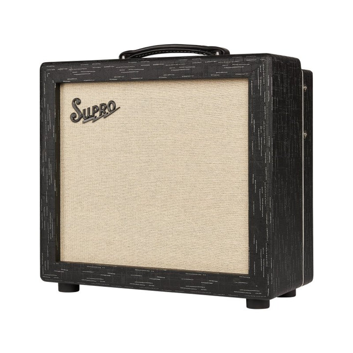 Supro Amulet 1x10 15W Tube Combo Amp (Black Scandia)