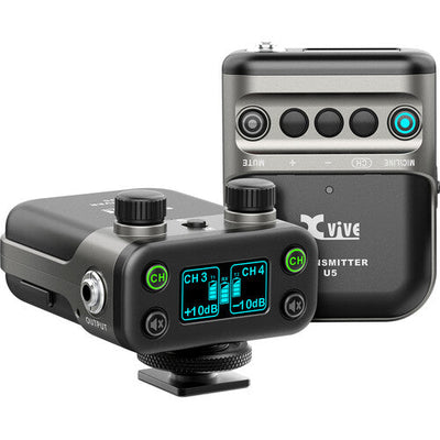 Xvive XVIVE-U5 Wireless Audio for Video System - Microphones