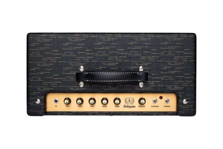 Supro Delegate Custom 25W 1x12 Tube Combo Amp (Black Scandia)