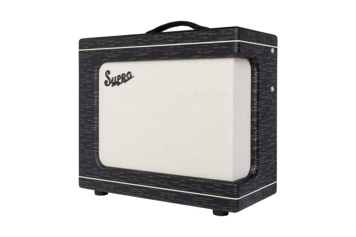 Supro Delegate Custom 25W 1x12 Tube Combo Amp (Black Scandia)