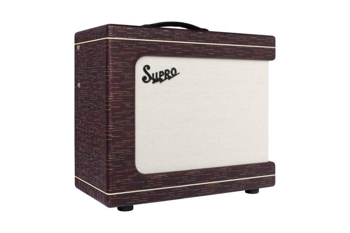 Supro Delegate Custom 25W 1x12 Tube Combo Amp (Burgundy Scandia)