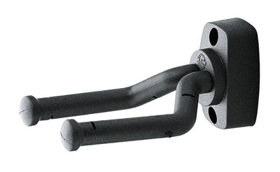 K&M K&M 16280 Black Guitar Wall Mount