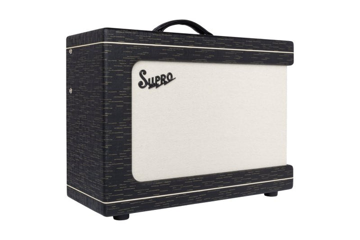 Supro Ambassador Custom 50W 2x10 Tube Combo Amp (Black Scandia)