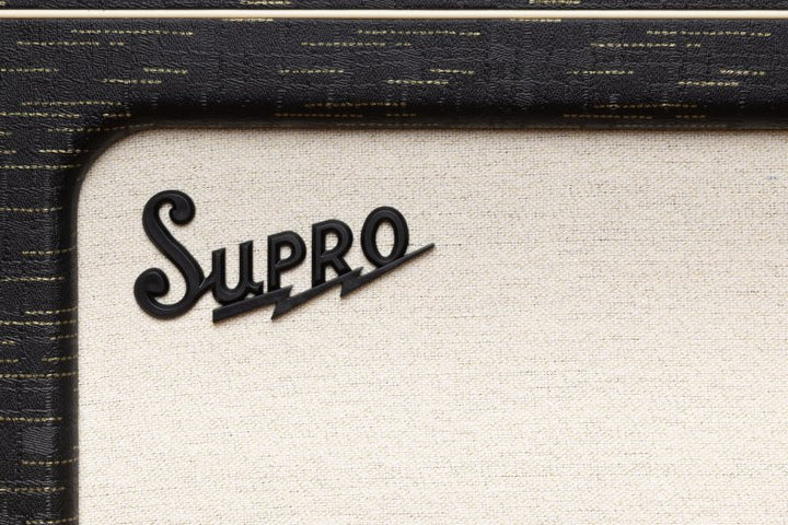 Supro Ambassador Custom 50W 2x10 Tube Combo Amp (Black Scandia)