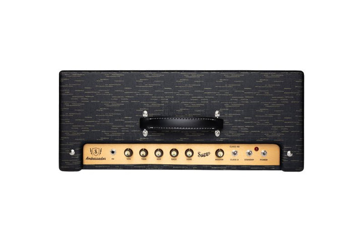 Supro Ambassador Custom 50W 2x10 Tube Combo Amp (Black Scandia)