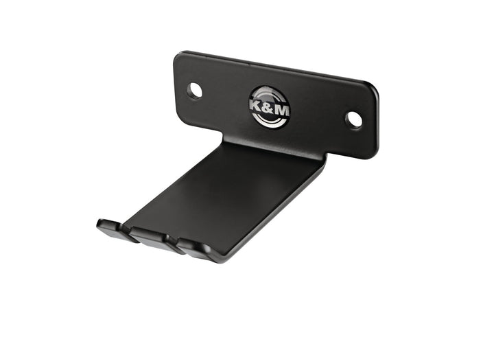 K&M K&M 16311-BLACK Headphone Wall Mount