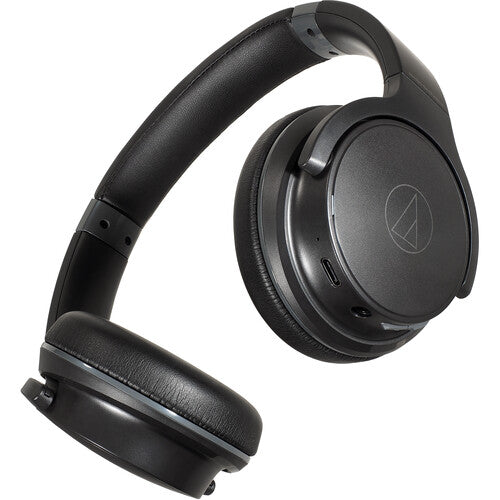 Audio-Technica ATH-S220BT Consumer Wireless On-Ear Headphones - Black