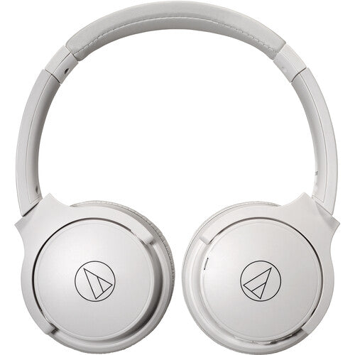 Audio-Technica ATH-S220BT Consumer Wireless On-Ear Headphones (White)
