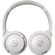 Audio-Technica ATH-S220BT Consumer Wireless On-Ear Headphones (White)