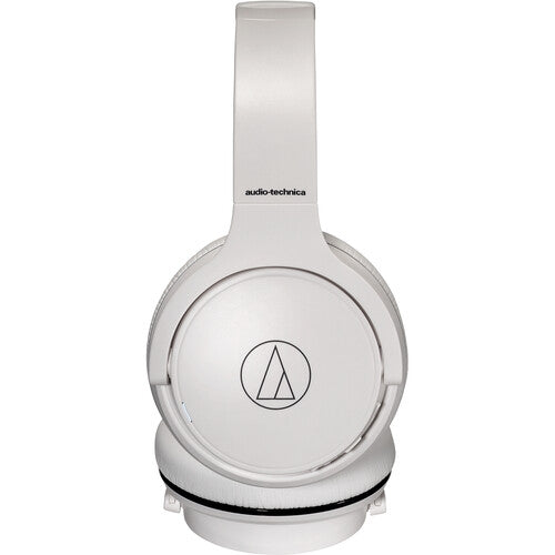 Audio-Technica ATH-S220BT Consumer Wireless On-Ear Headphones (White)