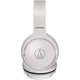Audio-Technica ATH-S220BT Consumer Wireless On-Ear Headphones (White)