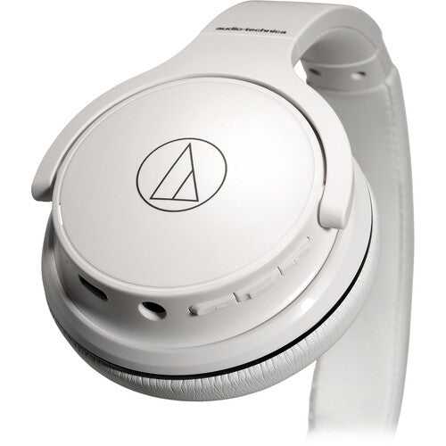 Audio-Technica ATH-S220BT Consumer Wireless On-Ear Headphones (White)